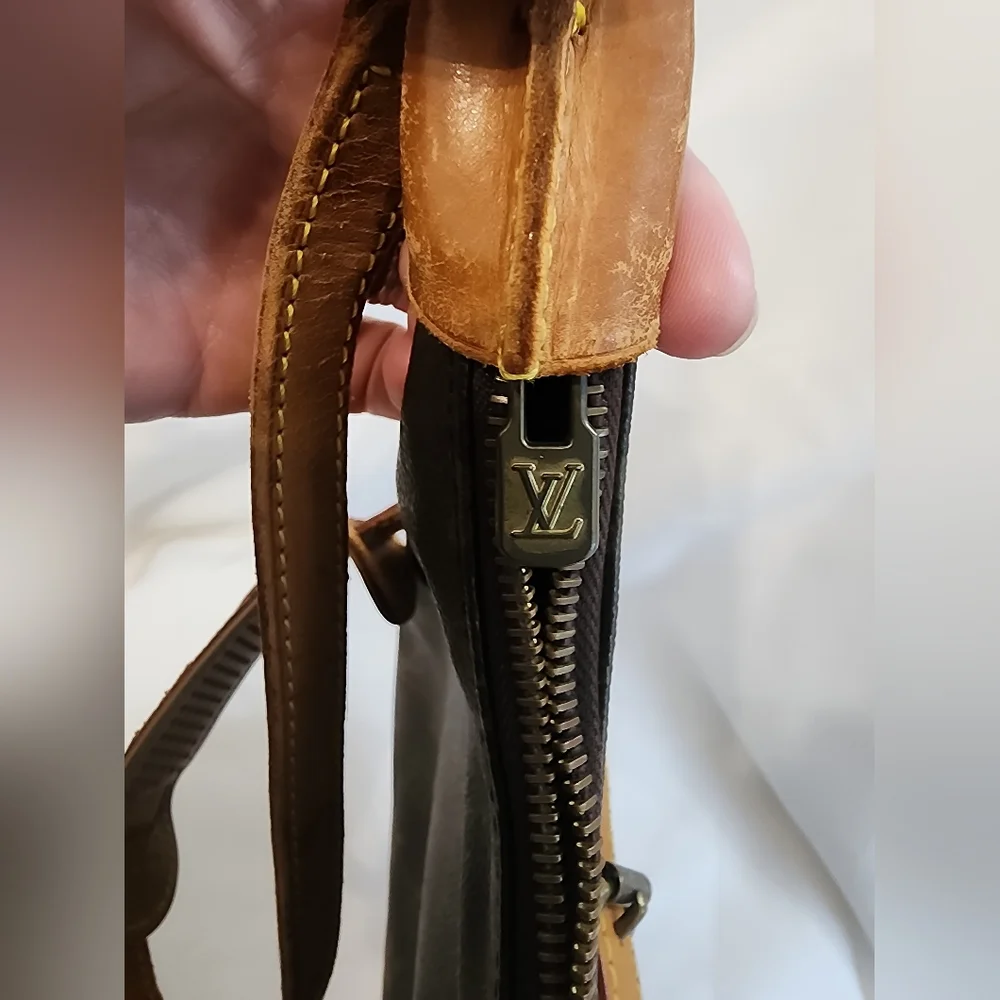 Vintage Louis Vuitton Brown Monogram Bagatelle Bag - Picture 7 of 15